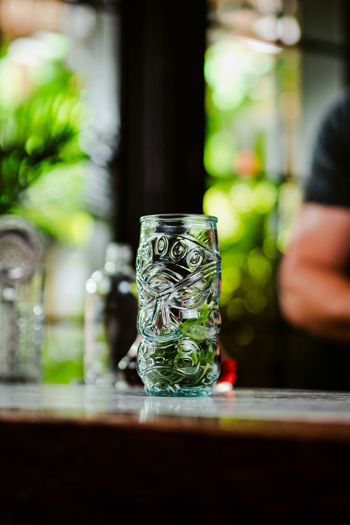 Tiki 19 oz. Recycled Glass