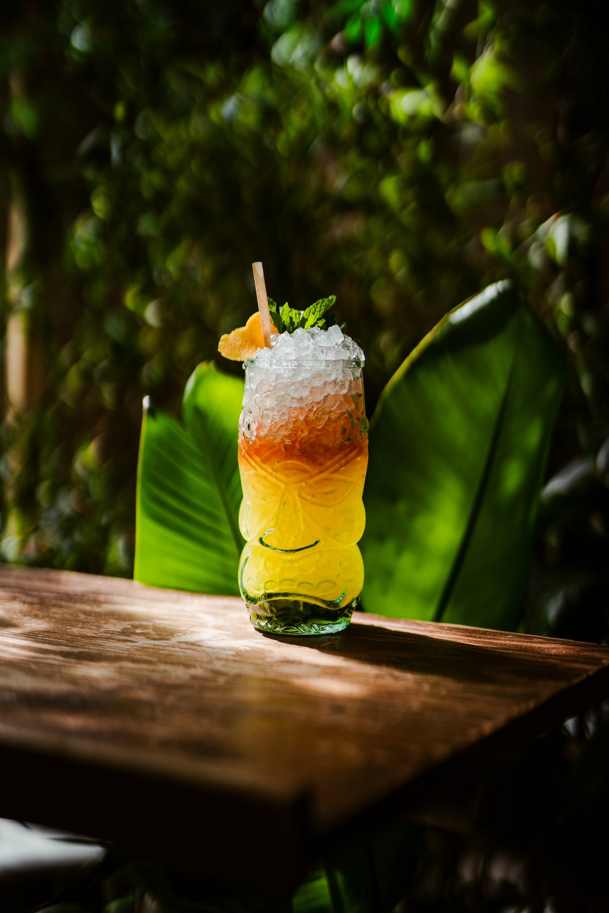 Tiki 19 oz. Recycled Glass