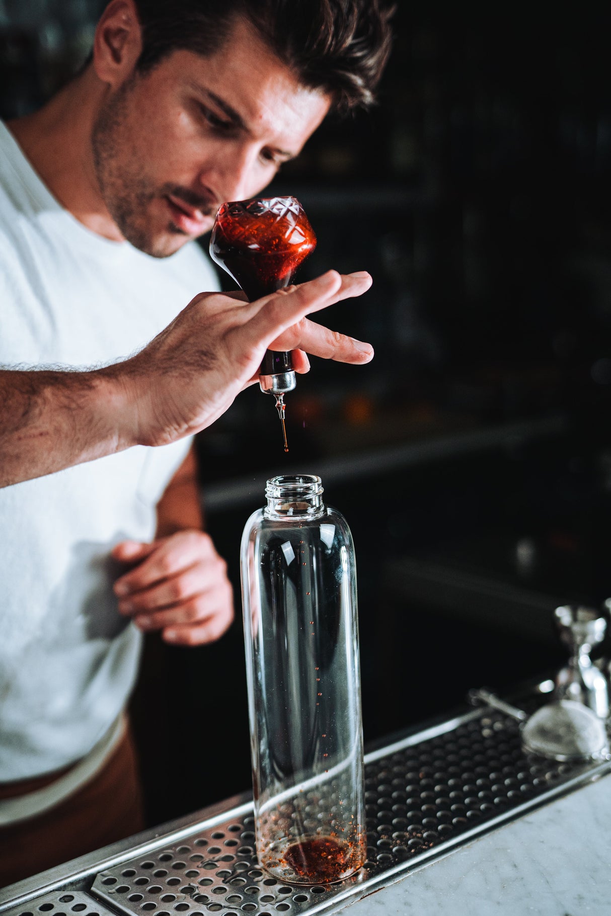 Atlantic 1 L. Lidded Water Bottle