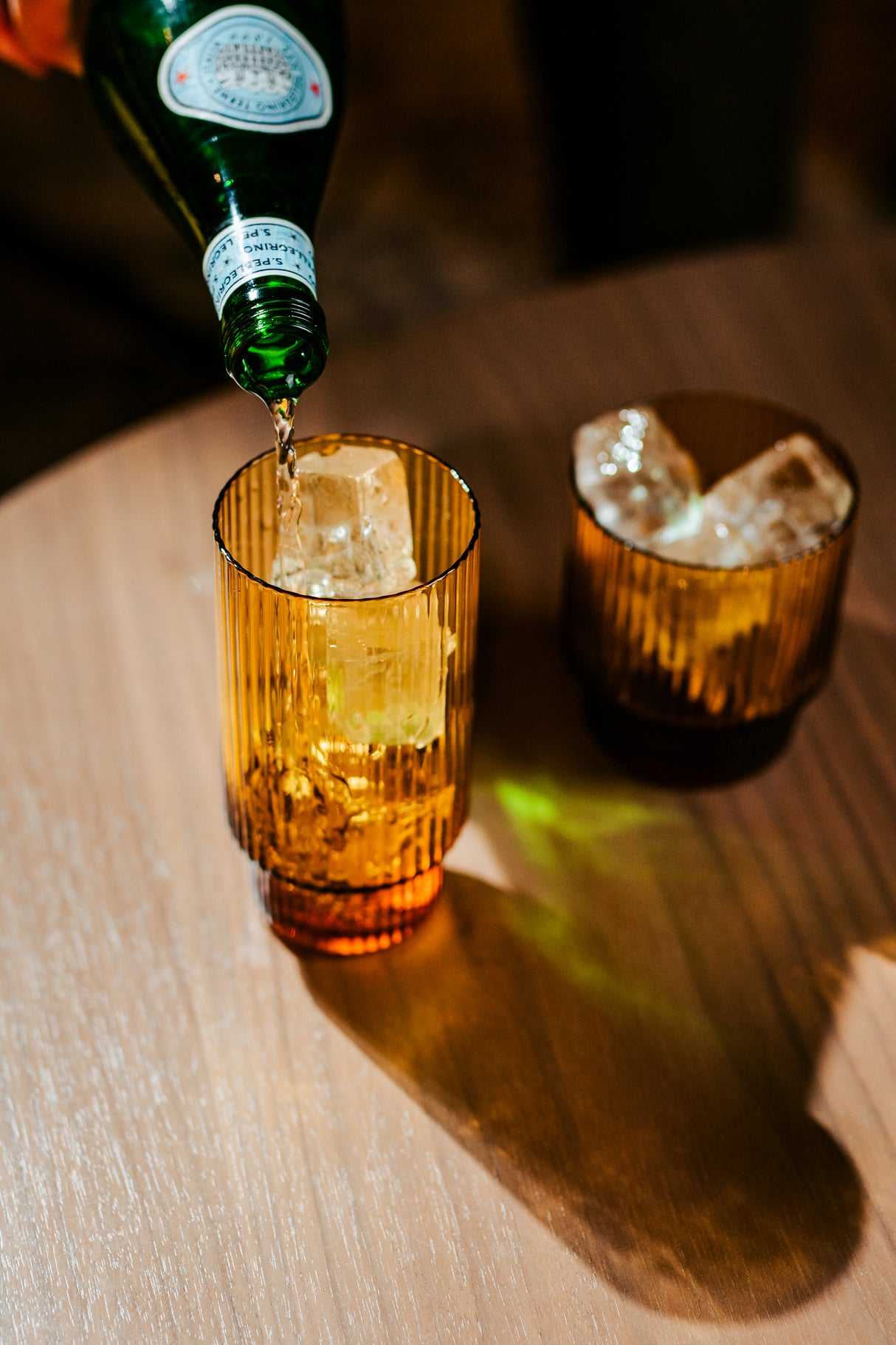 Carousel 12.75 oz. Amber Hi Ball