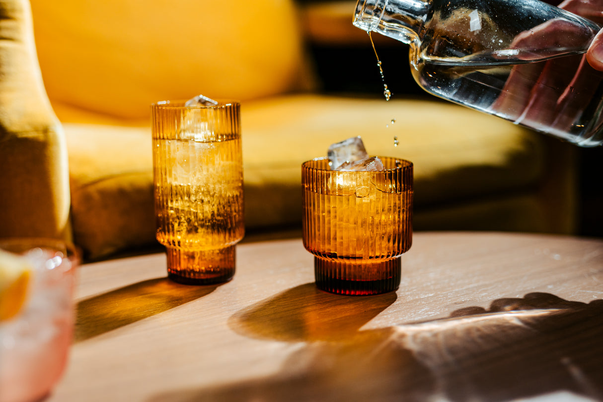 Carousel 11.5 oz. Amber Old Fashioned