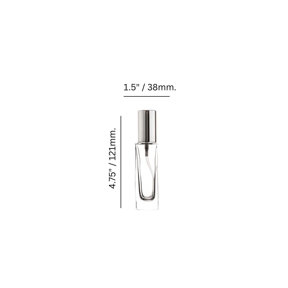 Jinx 1.25 oz. Square Bottle