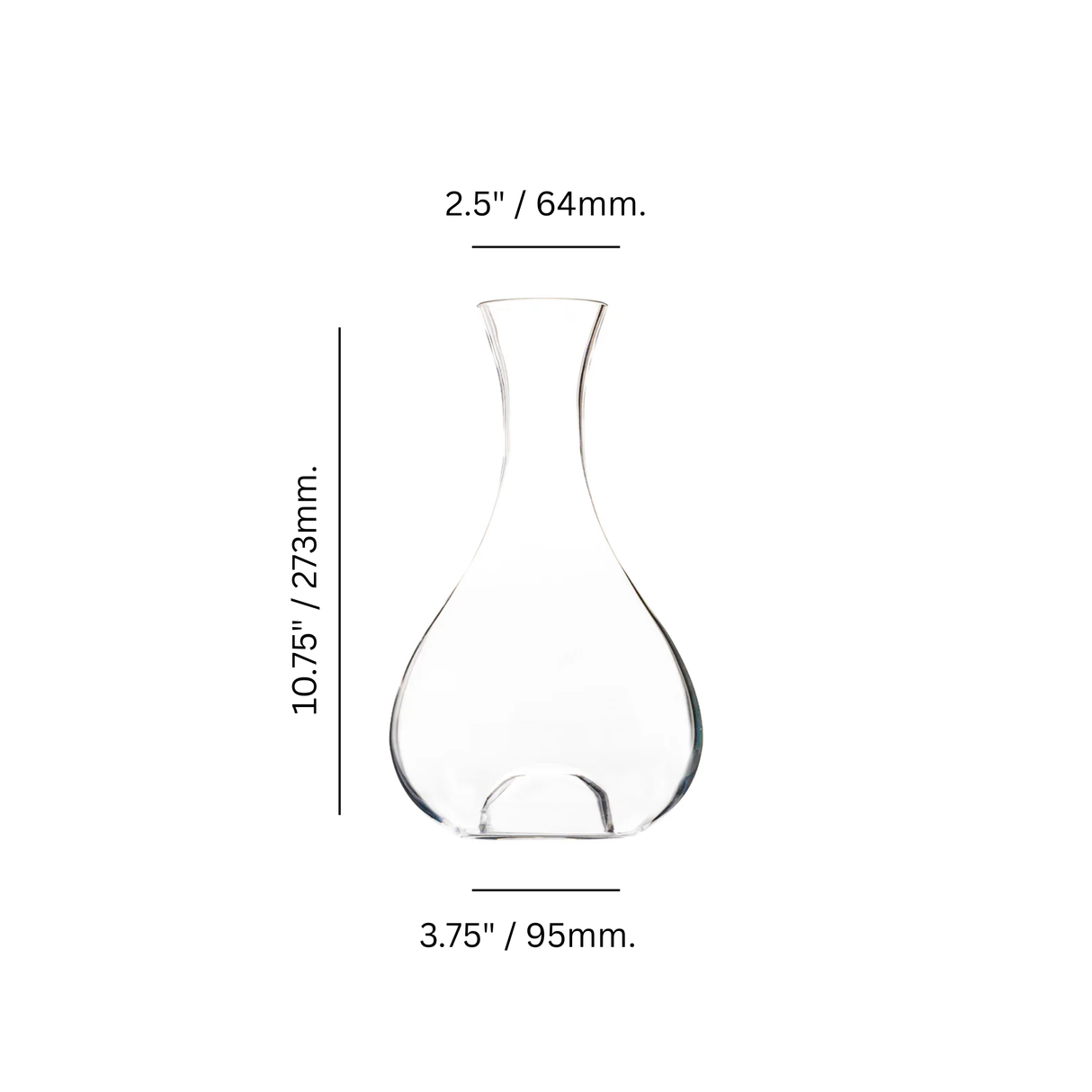 Euphoria 54 oz. Wine Decanter