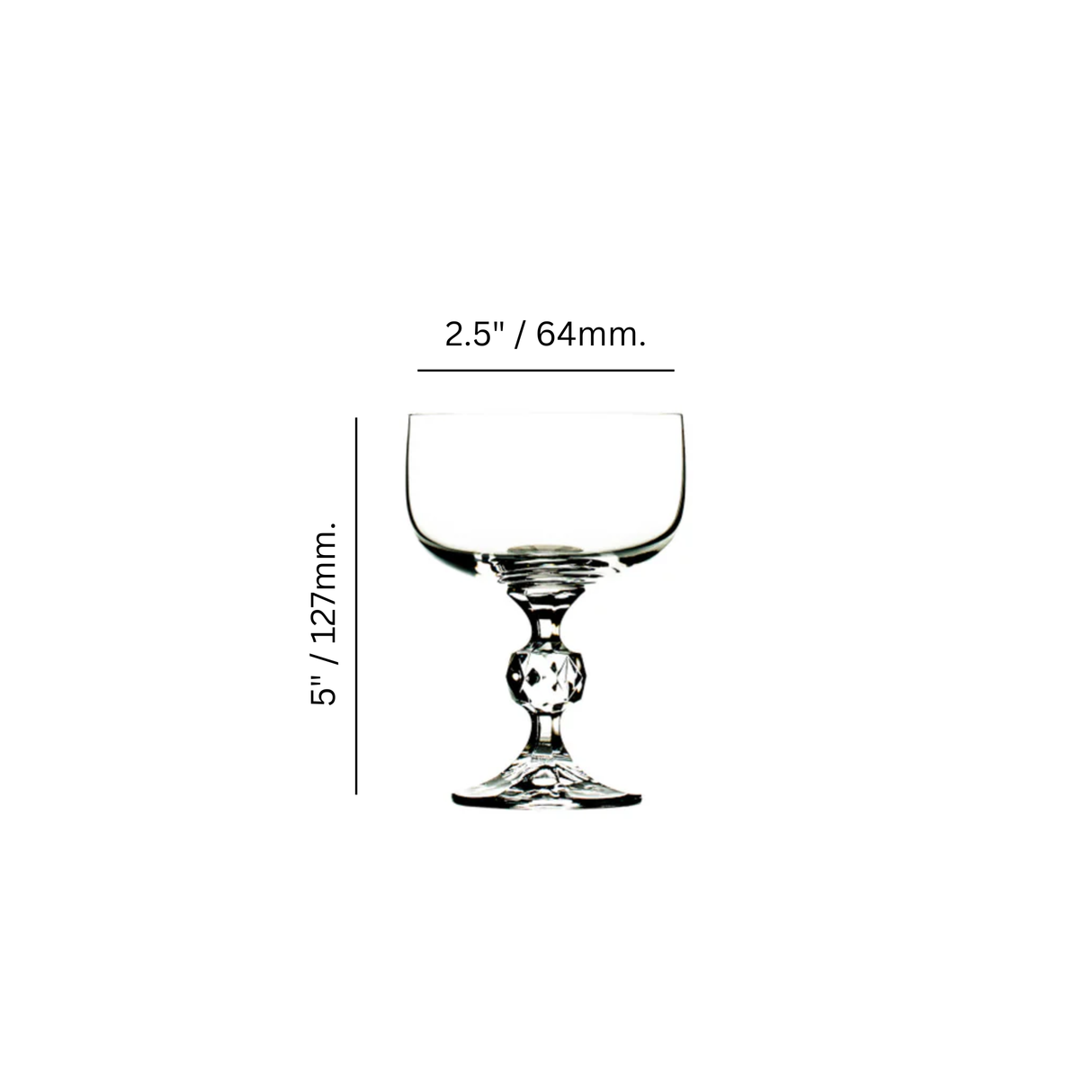 Gem 6.75 oz. Coupe