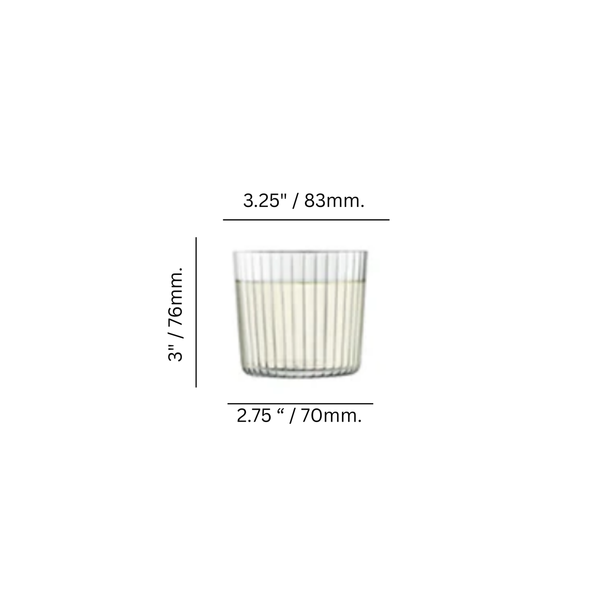 Gio Optics 10.5 oz. Rocks
