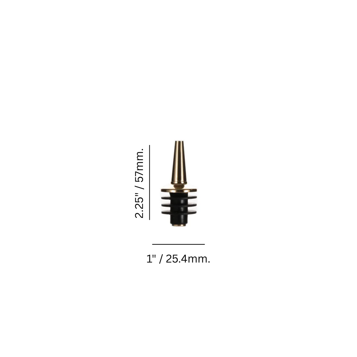 Gold Silicone Pourer