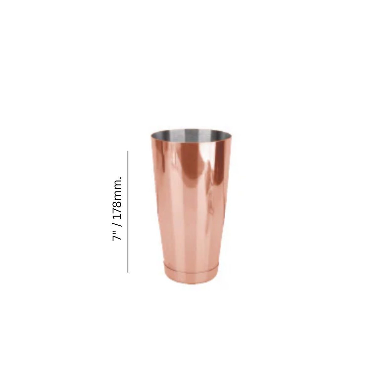 Boston Tin Weighted 28 oz. - Copper