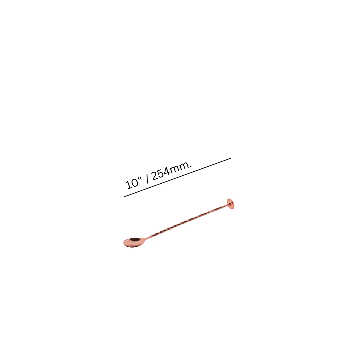 Barspoon 10" - Copper