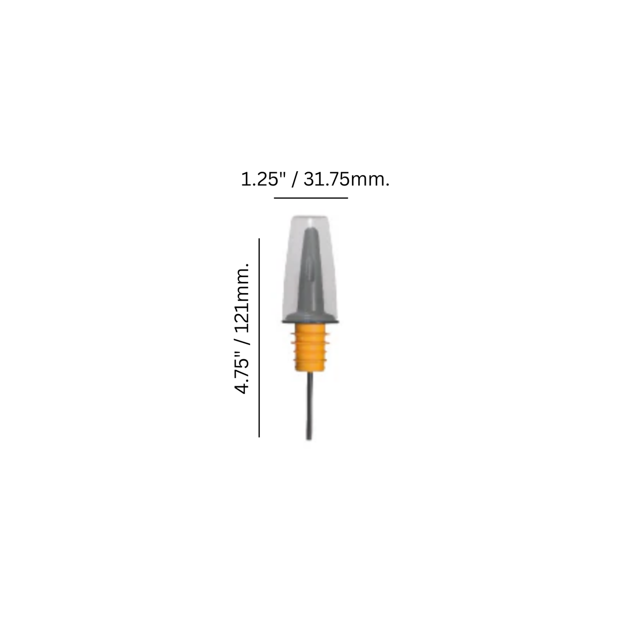 Barflow 4.75" - Black + Protector