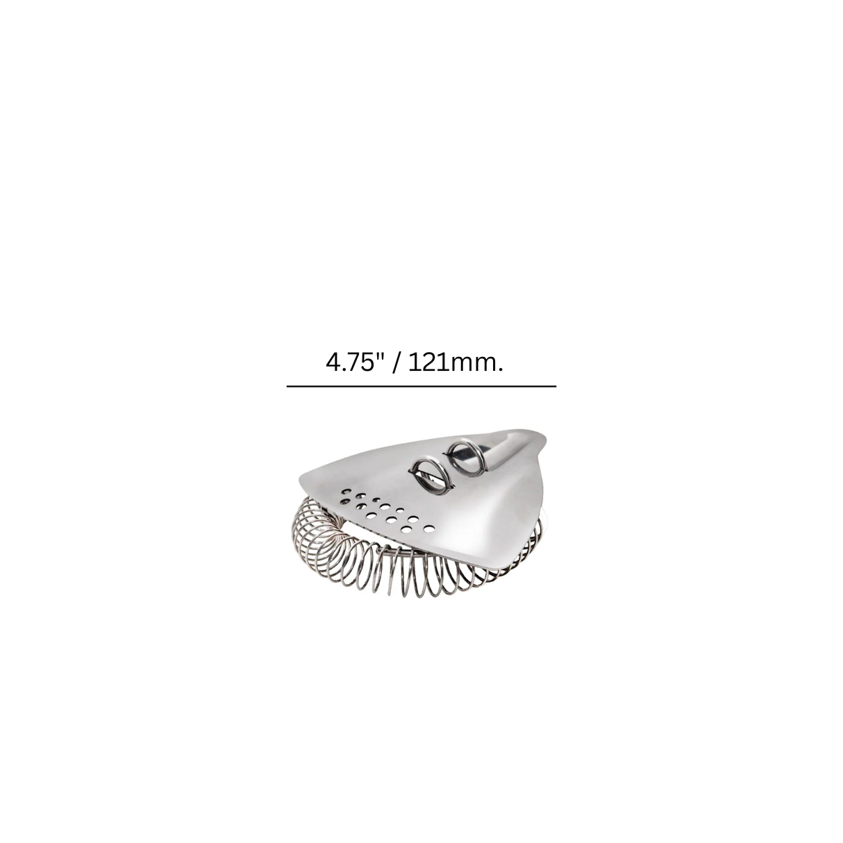 Barray 4.75" Strainer - Chrome