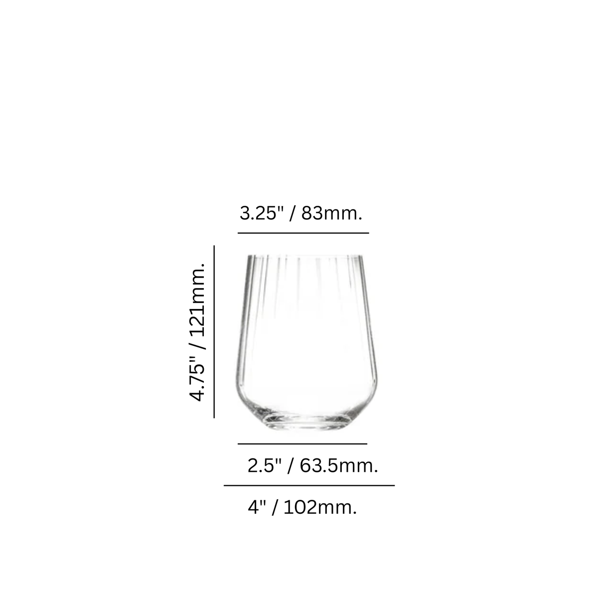 Allure 25 oz. Stemless Gin & Tonic