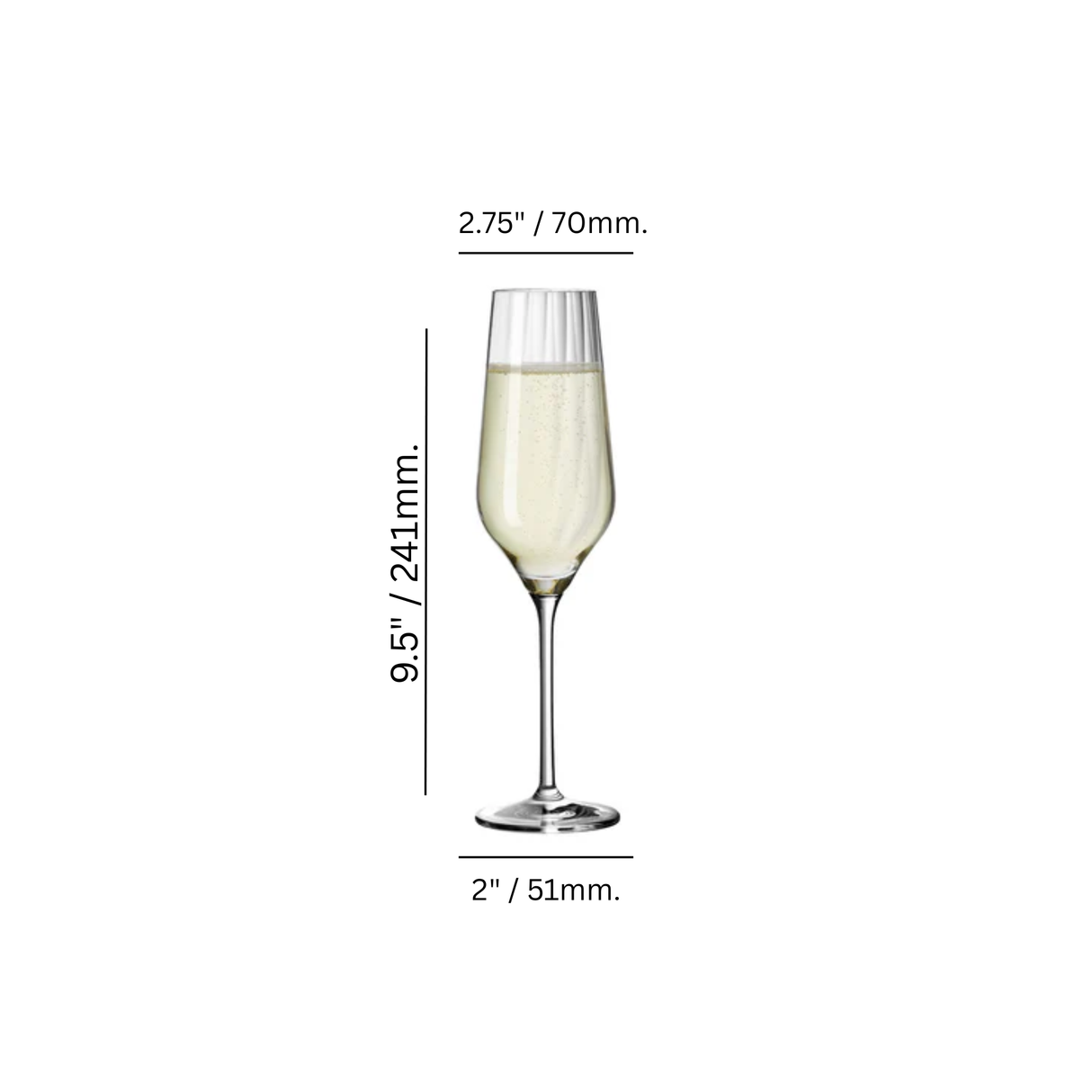 Allure 8.5 oz. Champagne