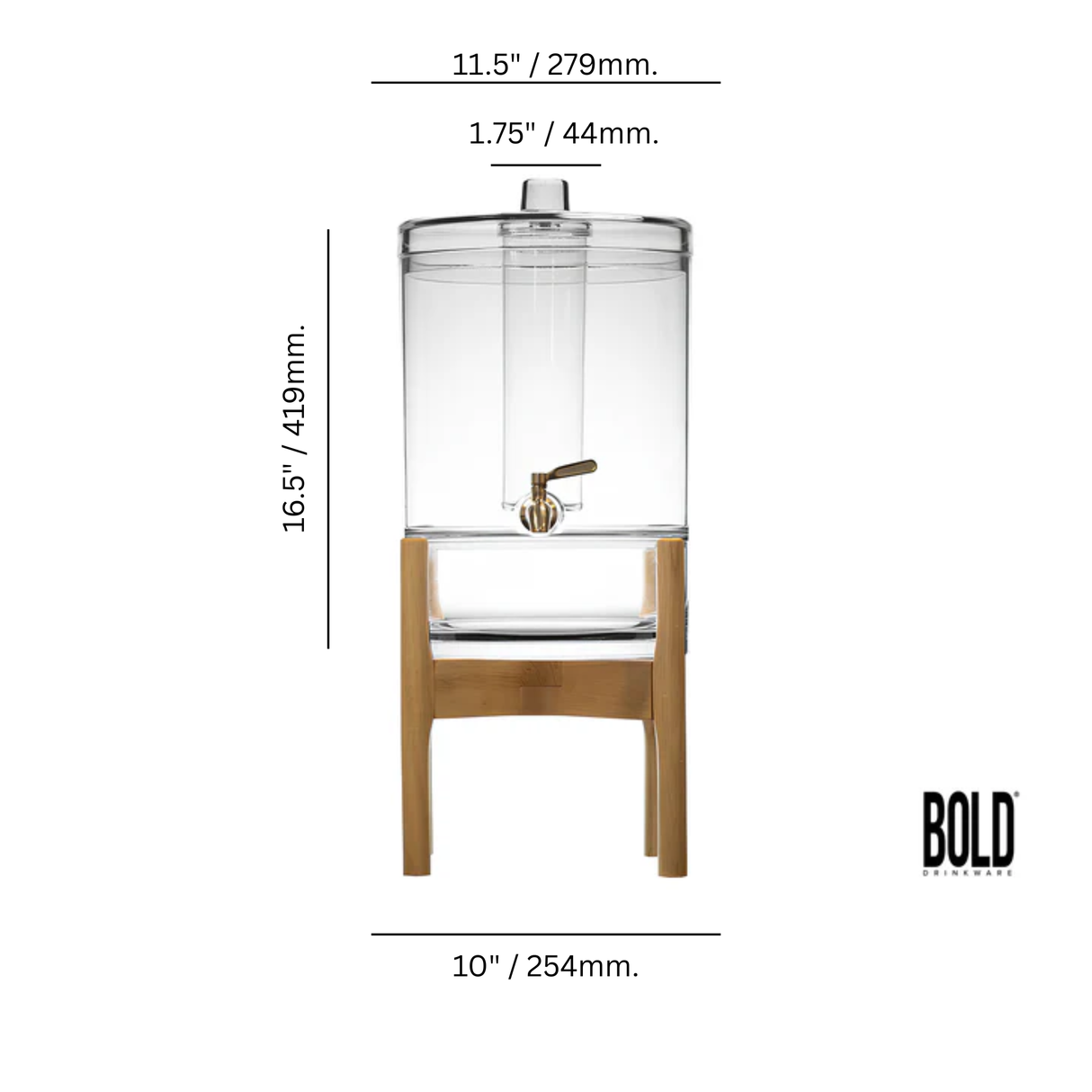 Aloha 2.5 GL. Beverage Dispenser