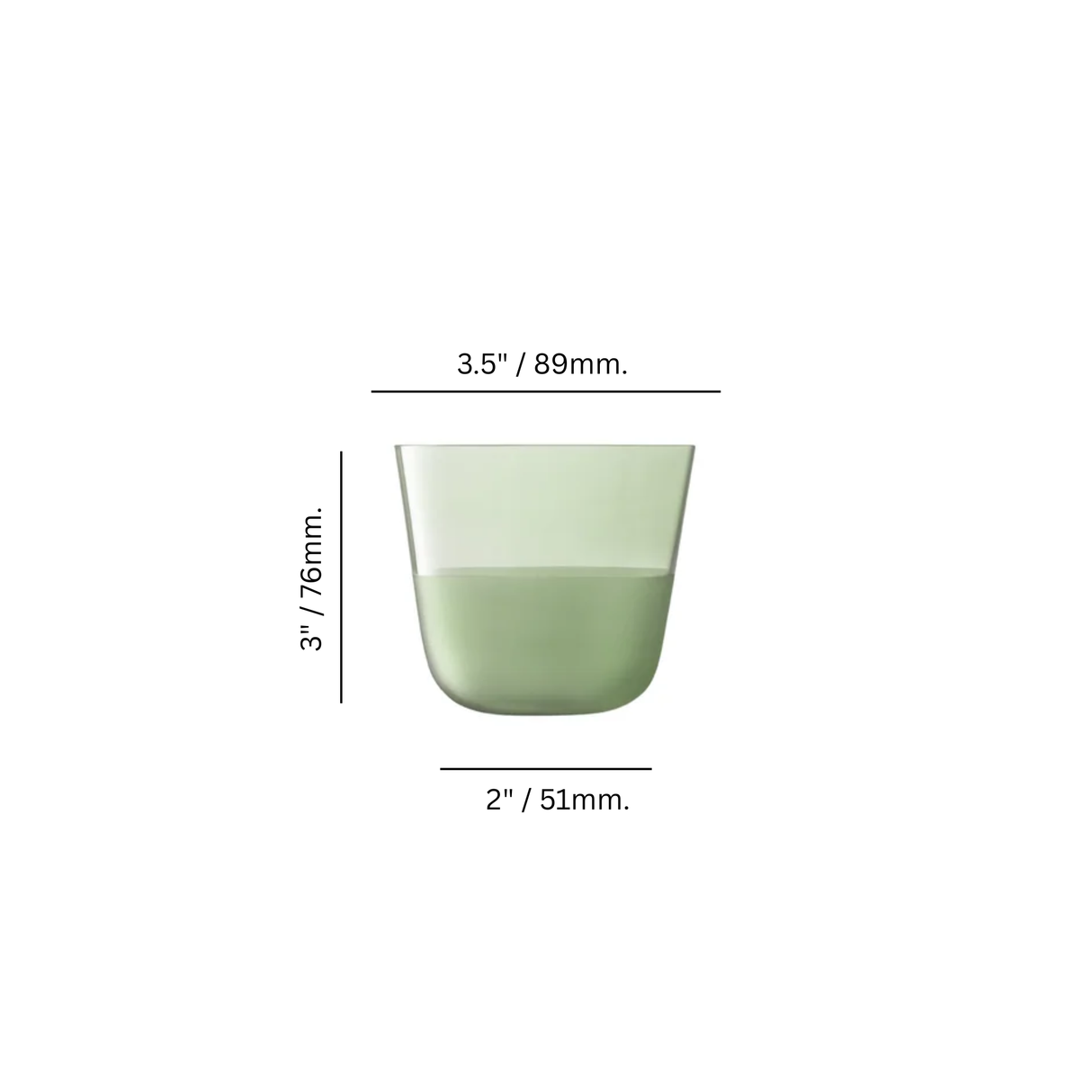 Noble Contrast 9 oz. Moss Tumbler