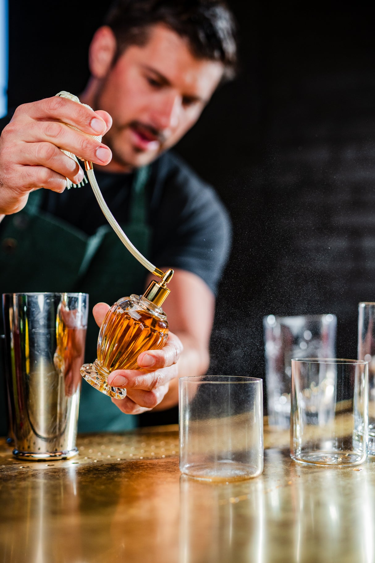 Eros 3.5 oz. Atomizer - Gold Top