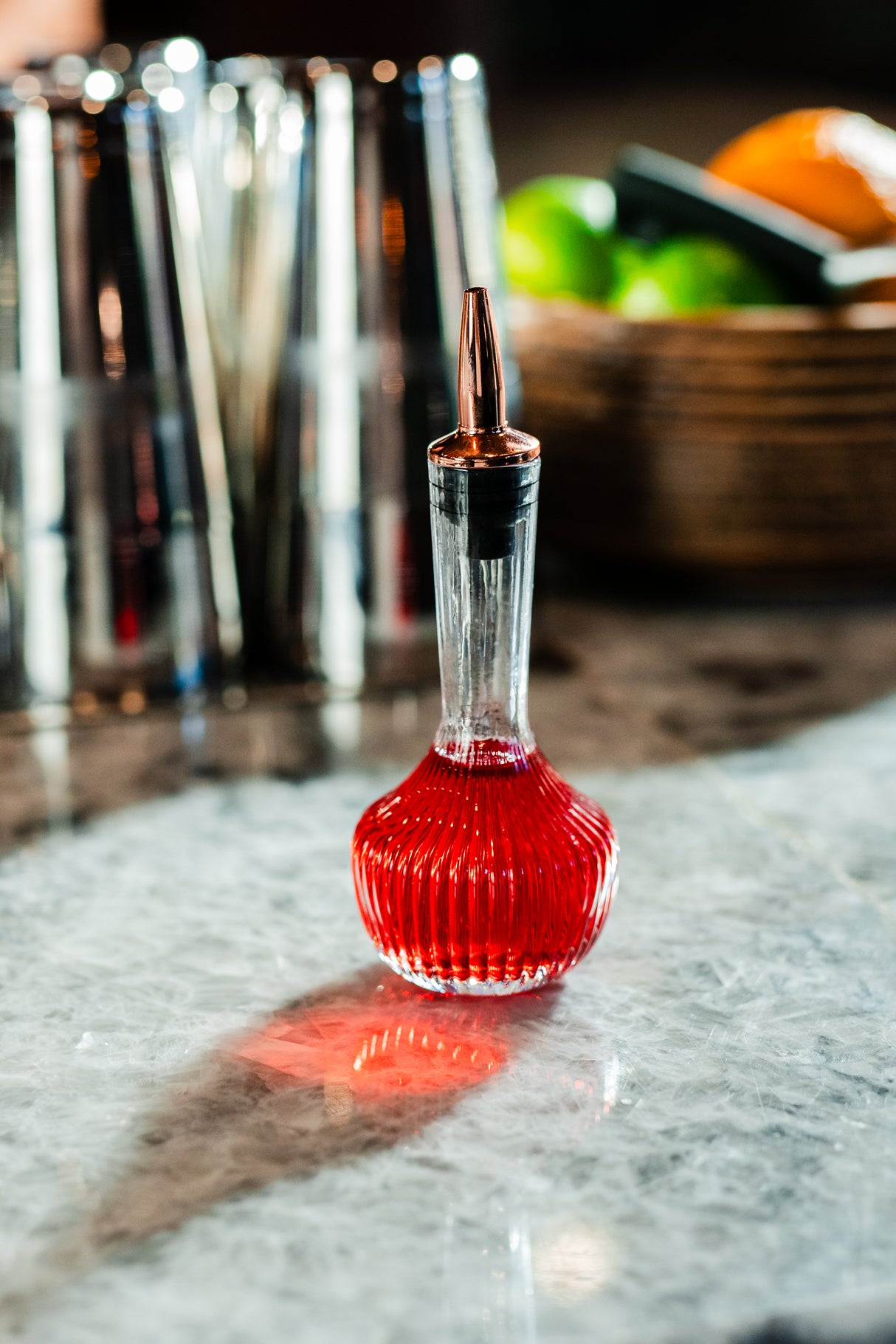 Copper Silicone Pourer