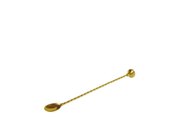 Prostirrer 12" Spoon & Muddler - Gold