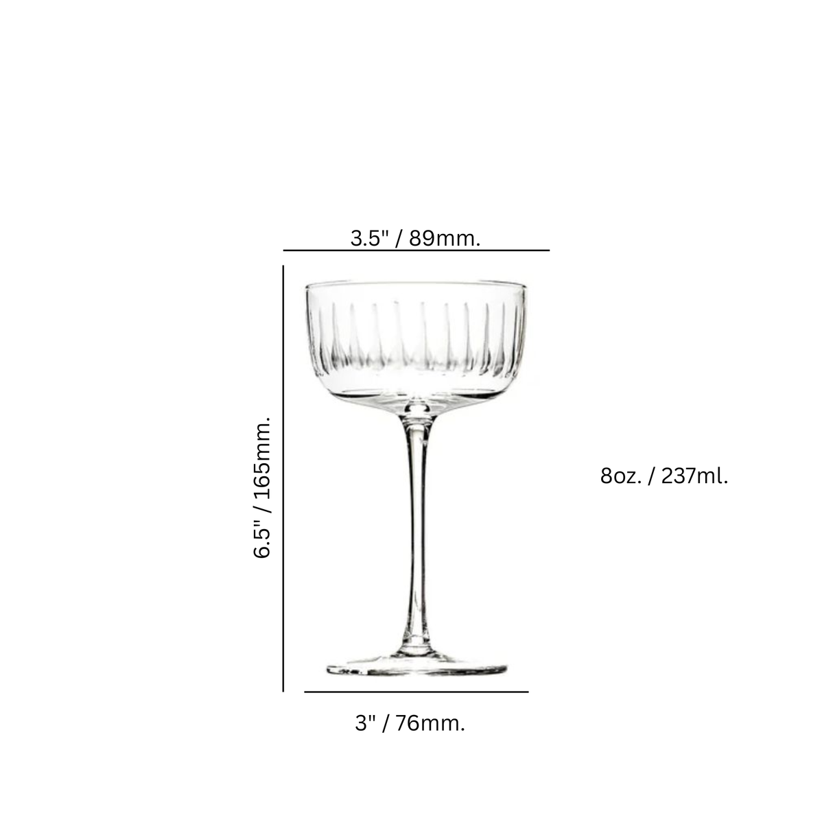 Legend 8 oz. Coupe
