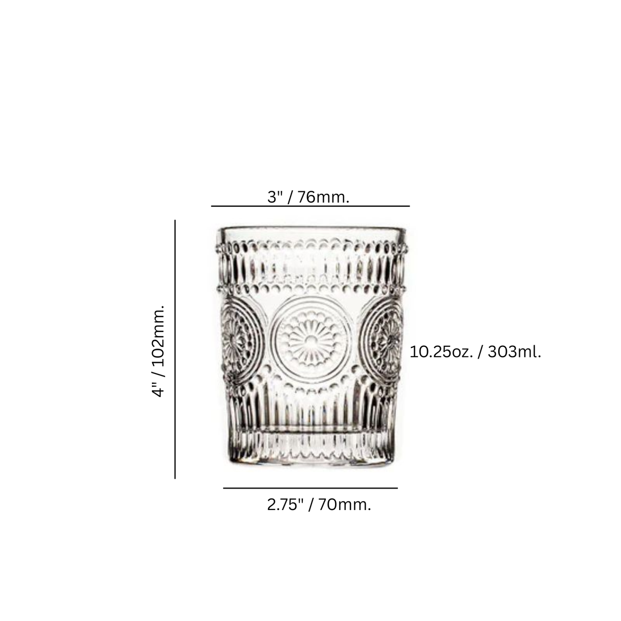 Atlas 10.25 oz. Old Fashioned