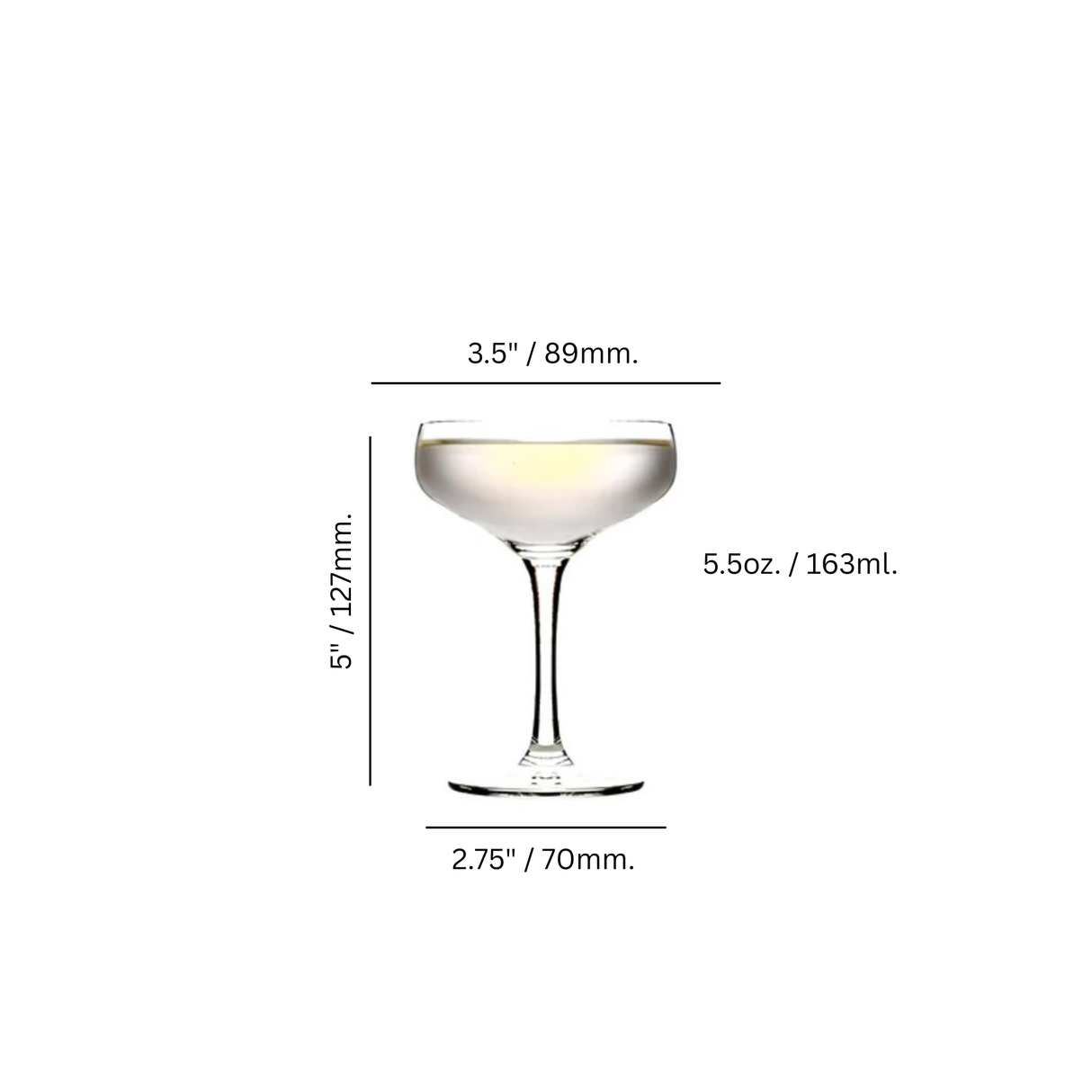 Euphoria 5.5 oz. Coupe