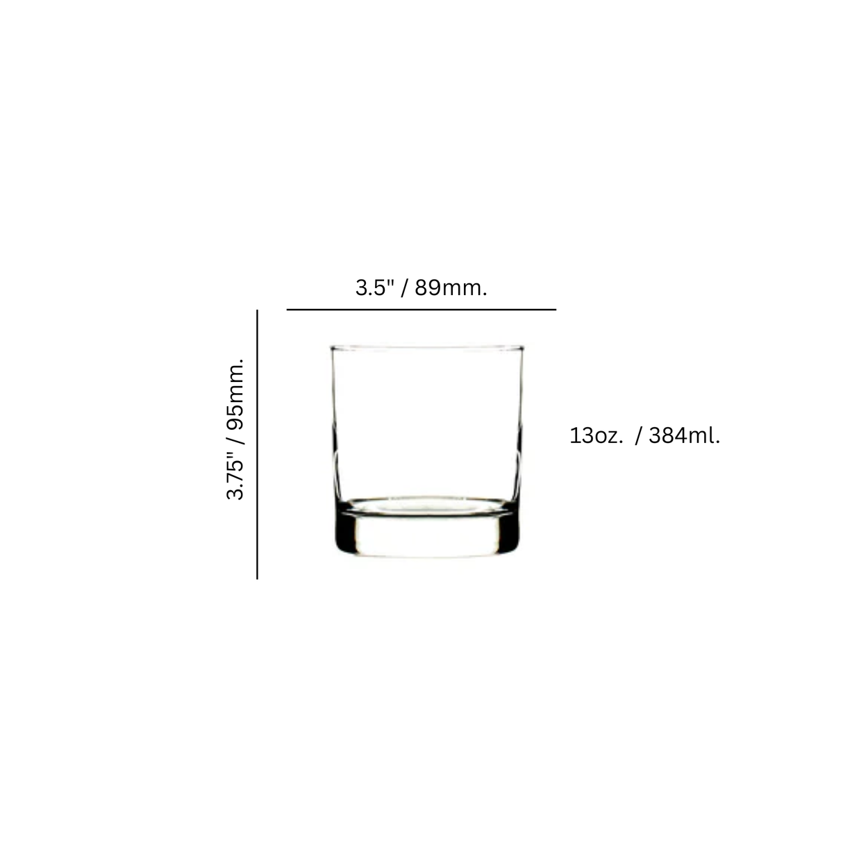 Aiala 13 oz. Double Old Fashioned