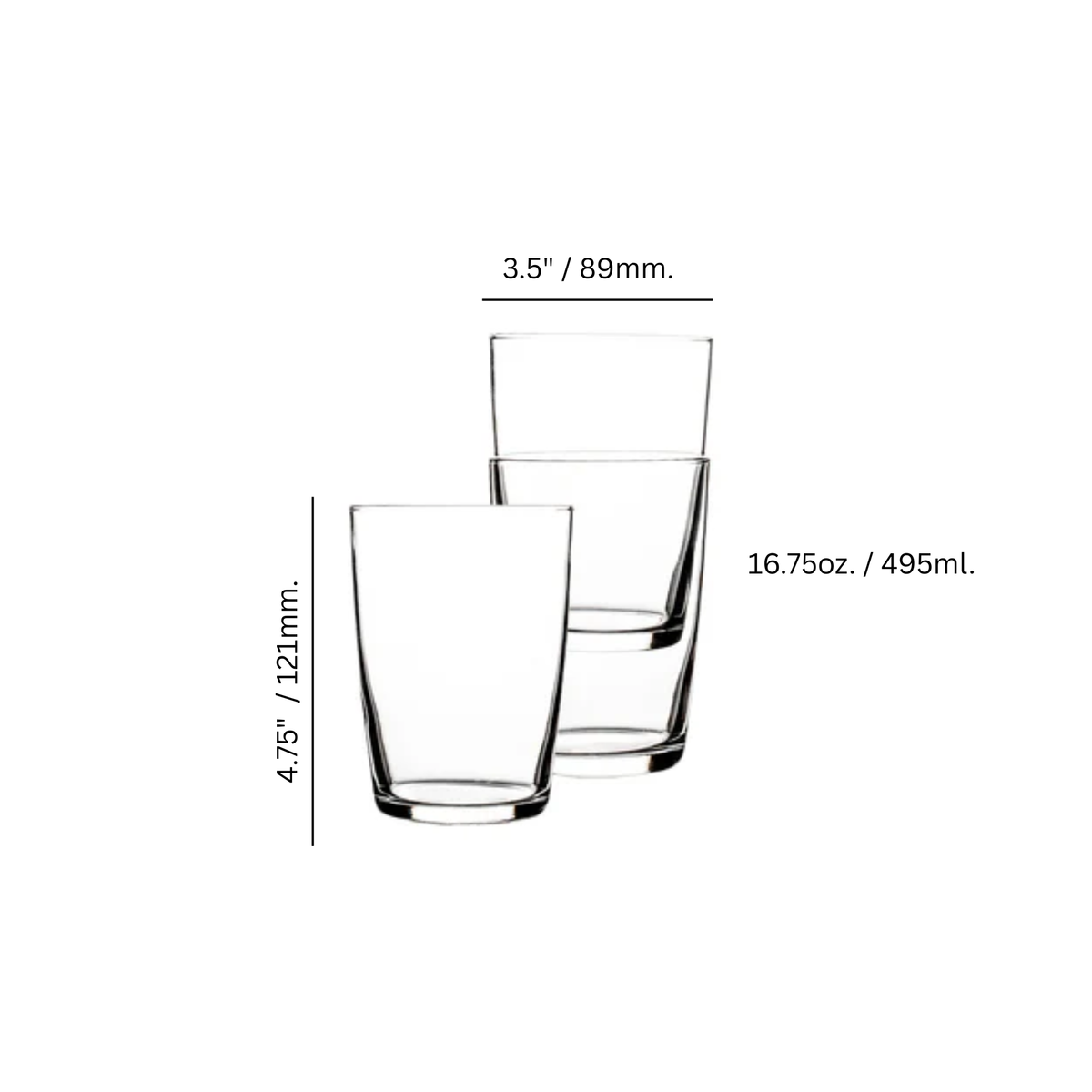 Pinta Stack 16.75 oz.