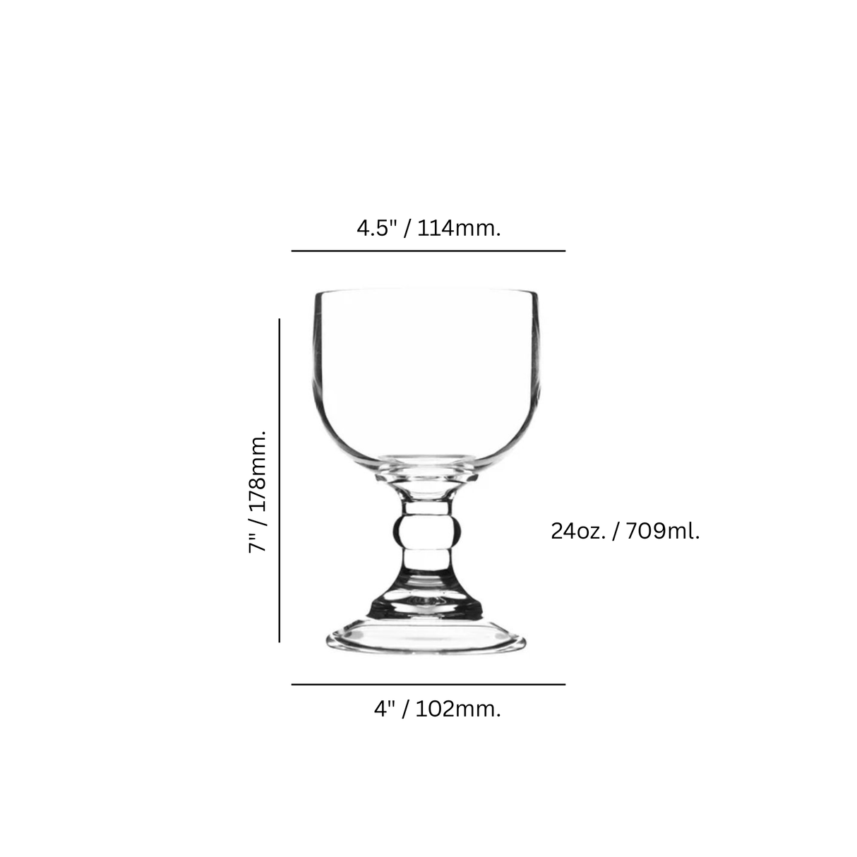Calypso 24 oz. Schooner