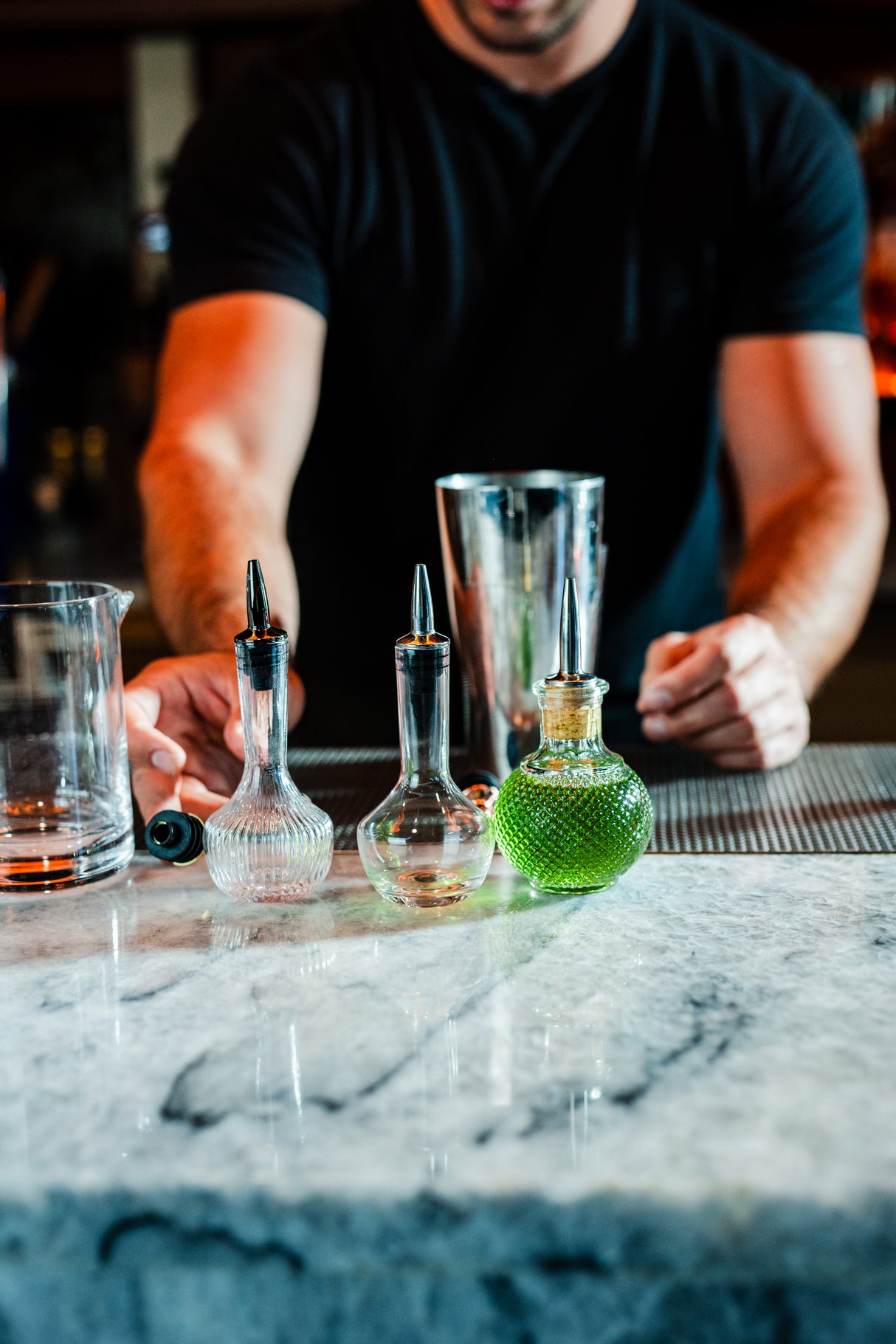 Gunmetal Silicone Pourer