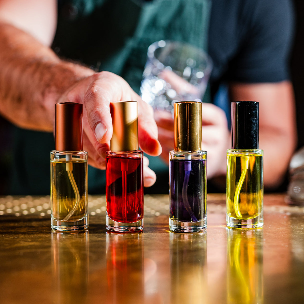 Jinx 1 oz. Round Bottle - Copper Top