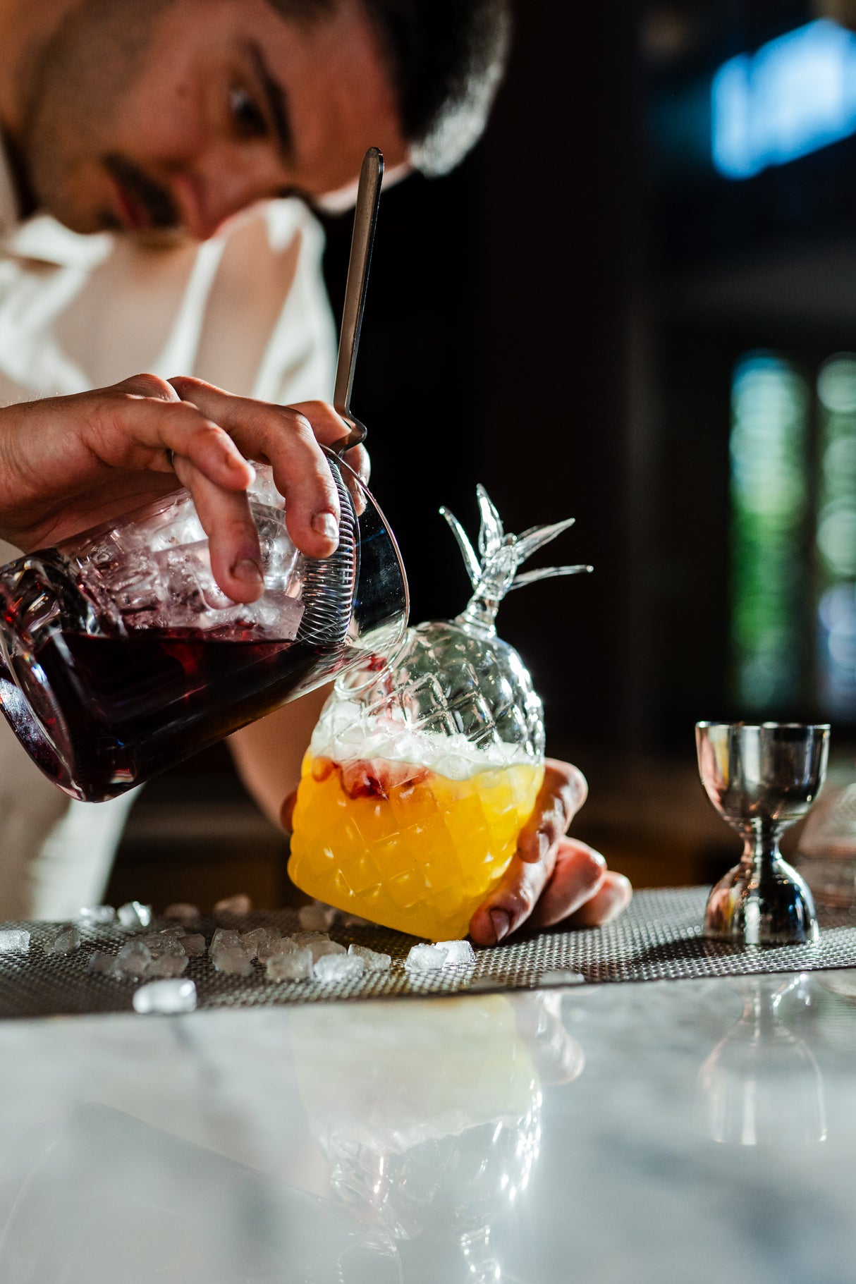 Maui 12 oz. Elegant Pineapple Glass