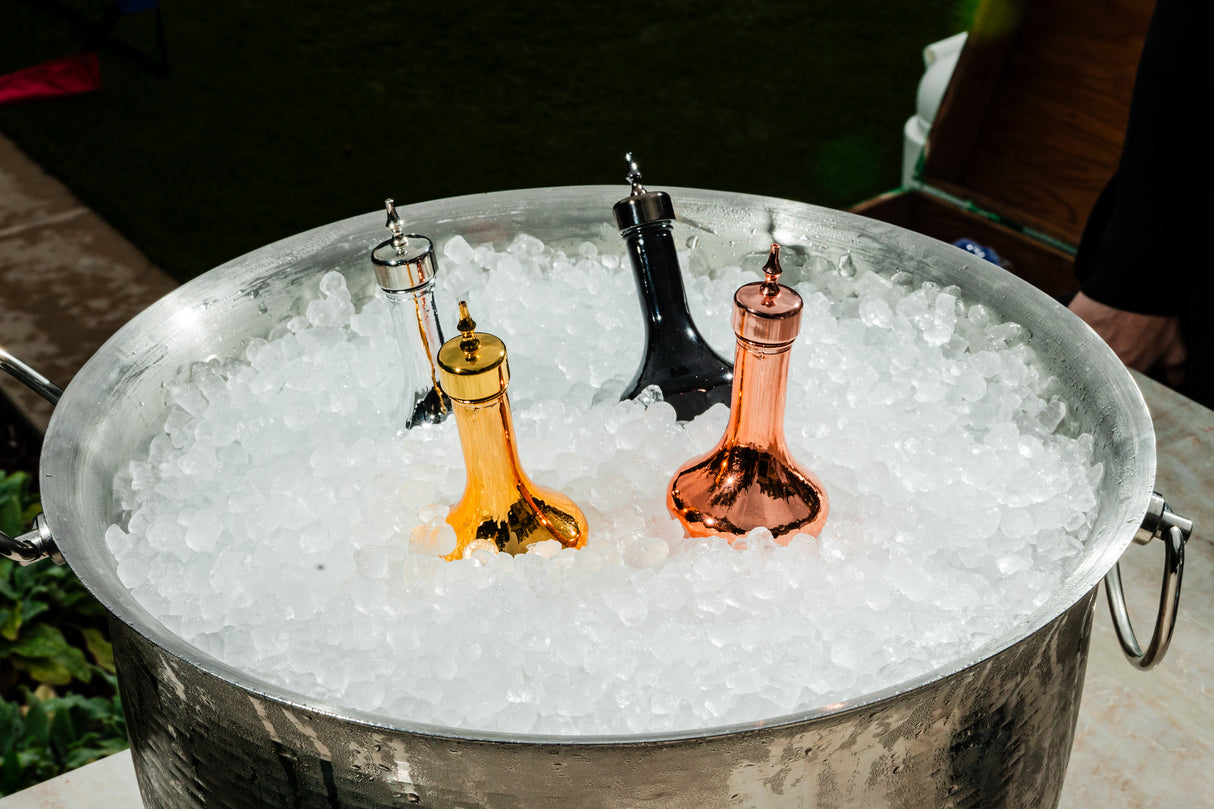 Threaded 2 oz. Black Bitters Bottle