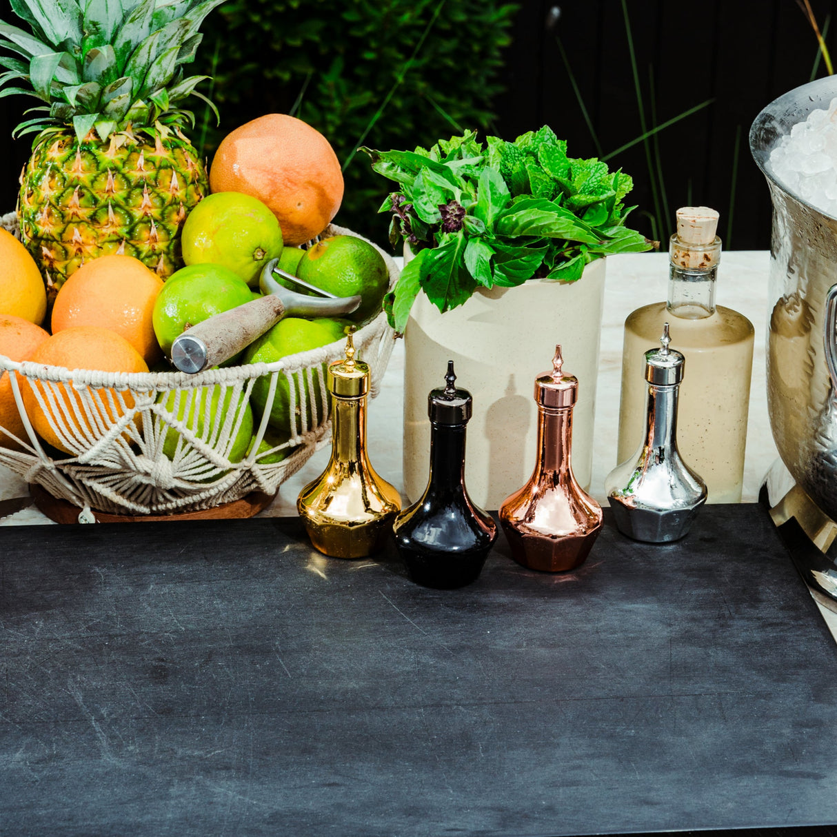 Threaded 2 oz. Copper Bitters Bottle