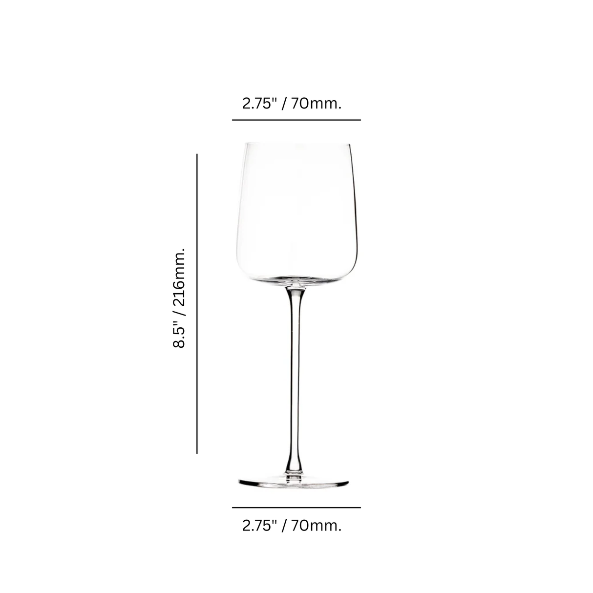 Metropolitan 12 oz. White Wine