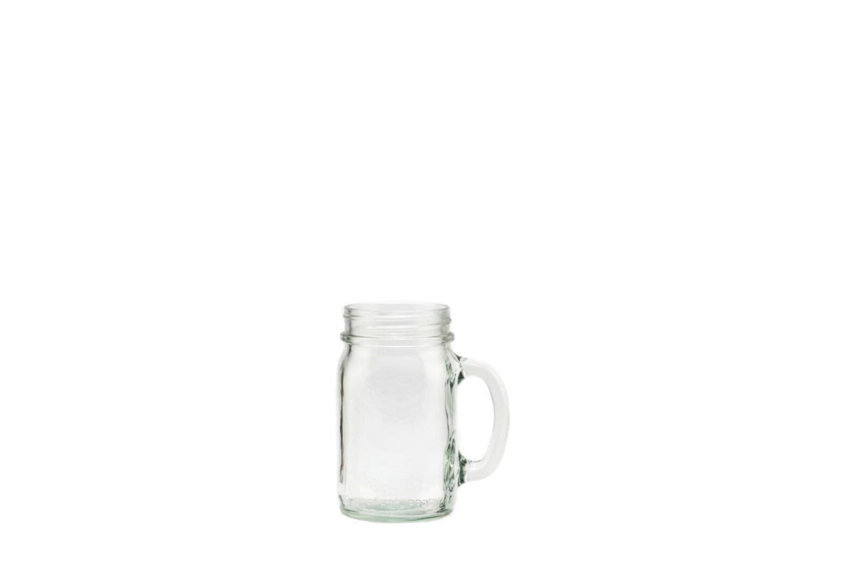 Handled Mason Jar 16 oz.