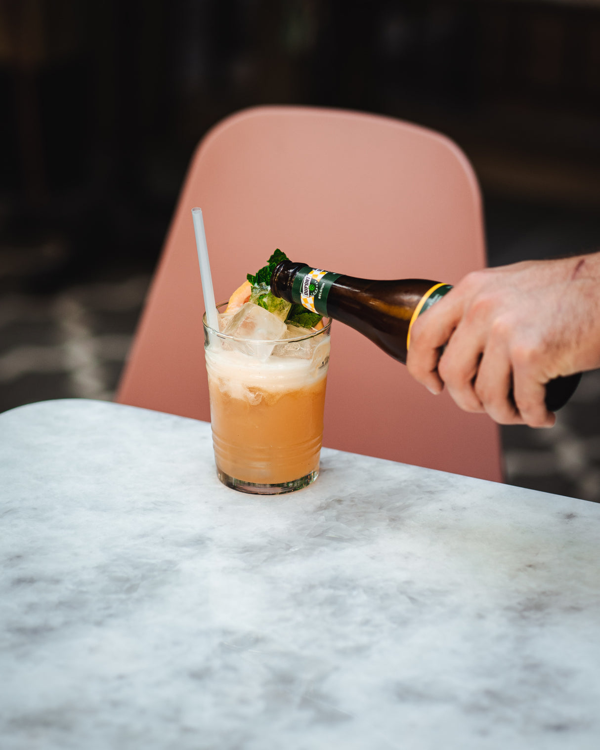 Barrel Glass 16 oz.