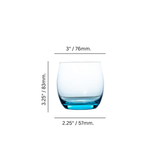 Ice Blue 10.5 oz. Rocks