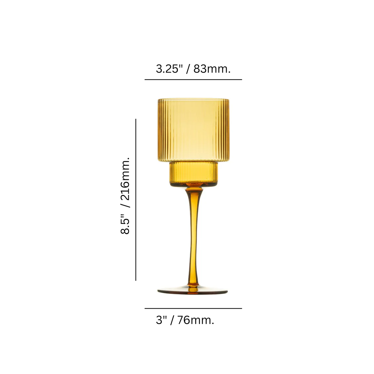 Carousel 10.5 oz. Amber Cocktail