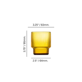 Carousel 11.5 oz. Amber Old Fashioned