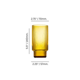 Carousel 12.75 oz. Amber Hi Ball
