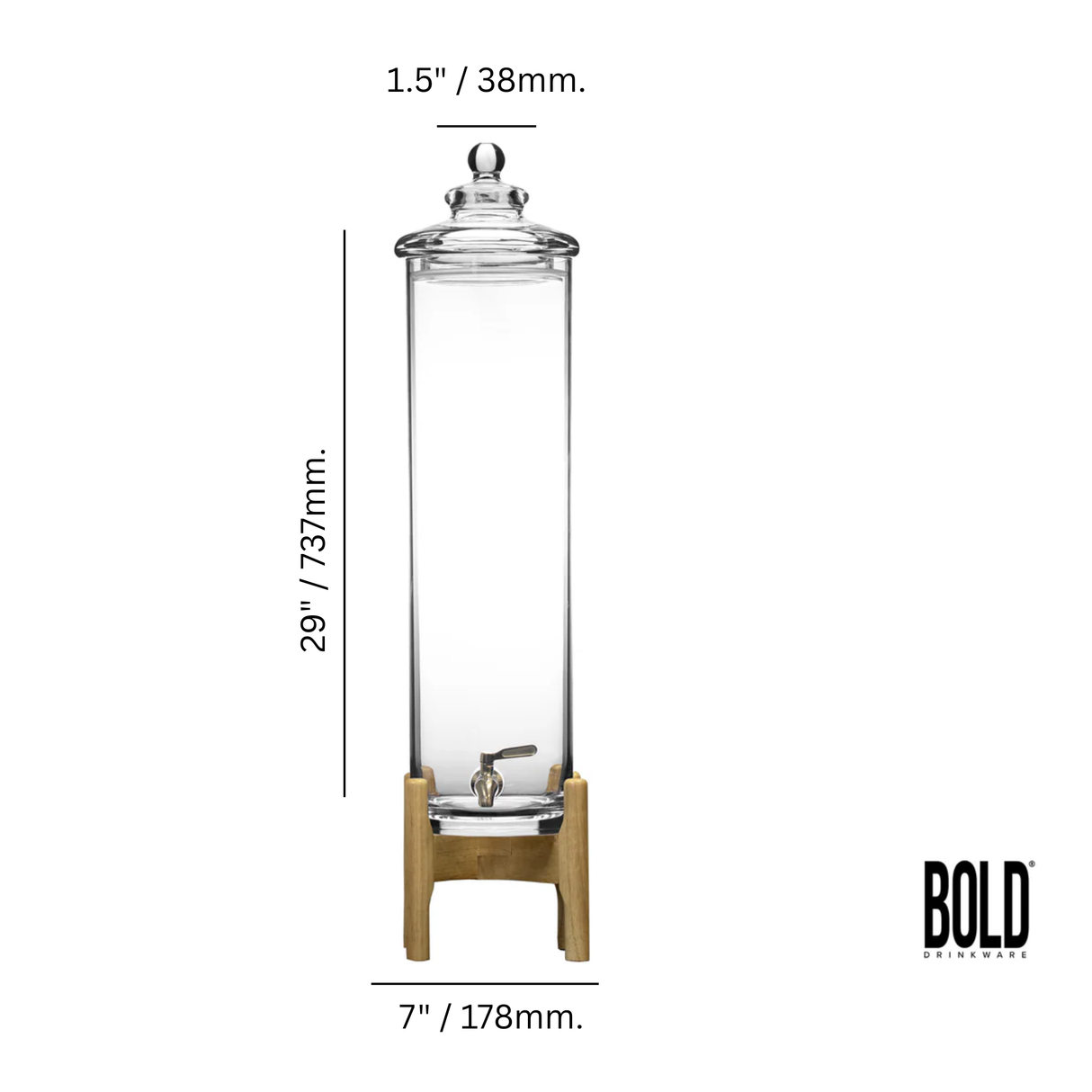Cayman 3 GL. Tall Beverage Dispenser