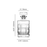 Decor 25 oz. Whiskey Decanter