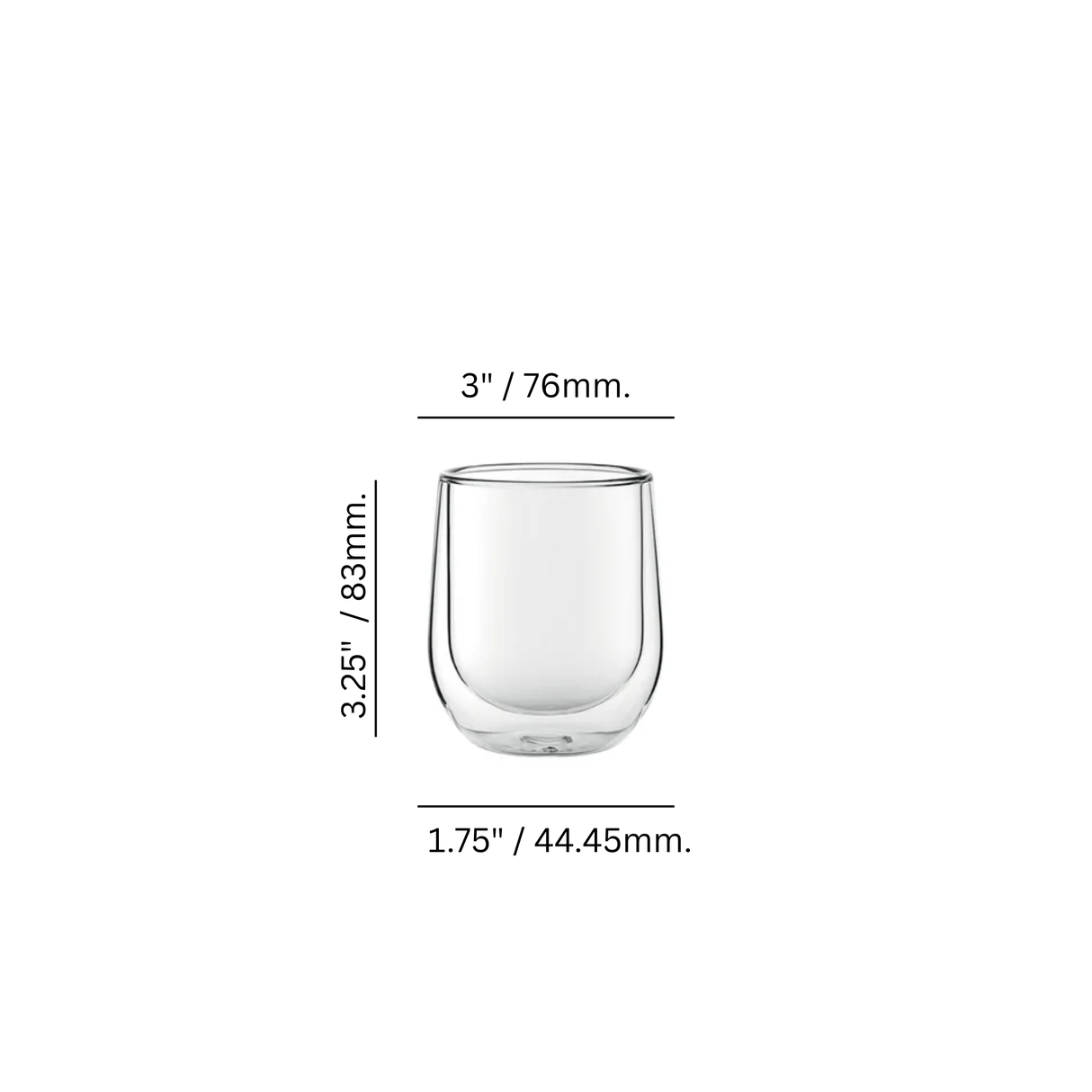 Double Walled 9.75 oz. Rocks