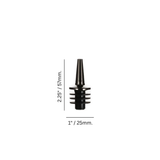 Gunmetal Silicone Pourer