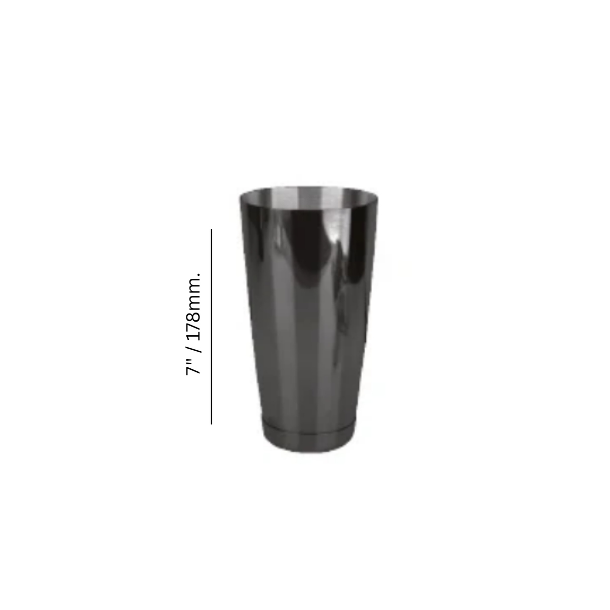 Boston Tin Weighted 28 oz. - Black