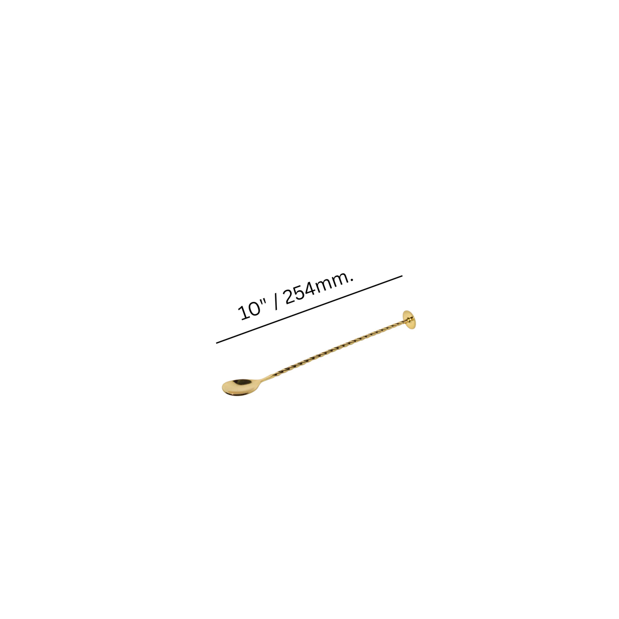 Barspoon 10" - Gold