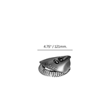 Barray 4.75" Strainer - Black