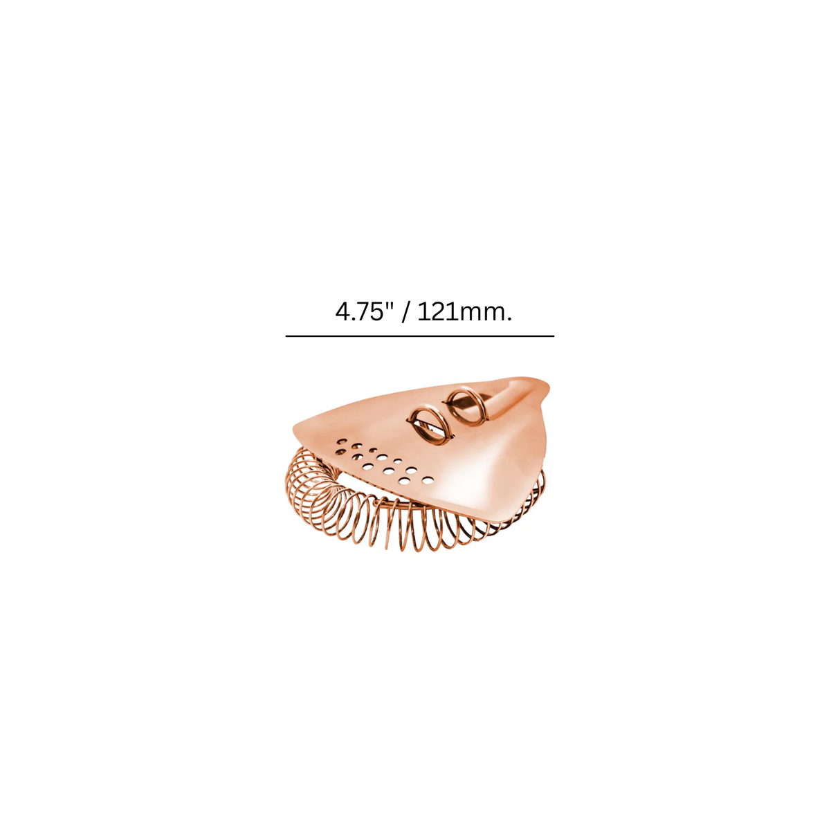 Barray 4.75" Strainer - Copper