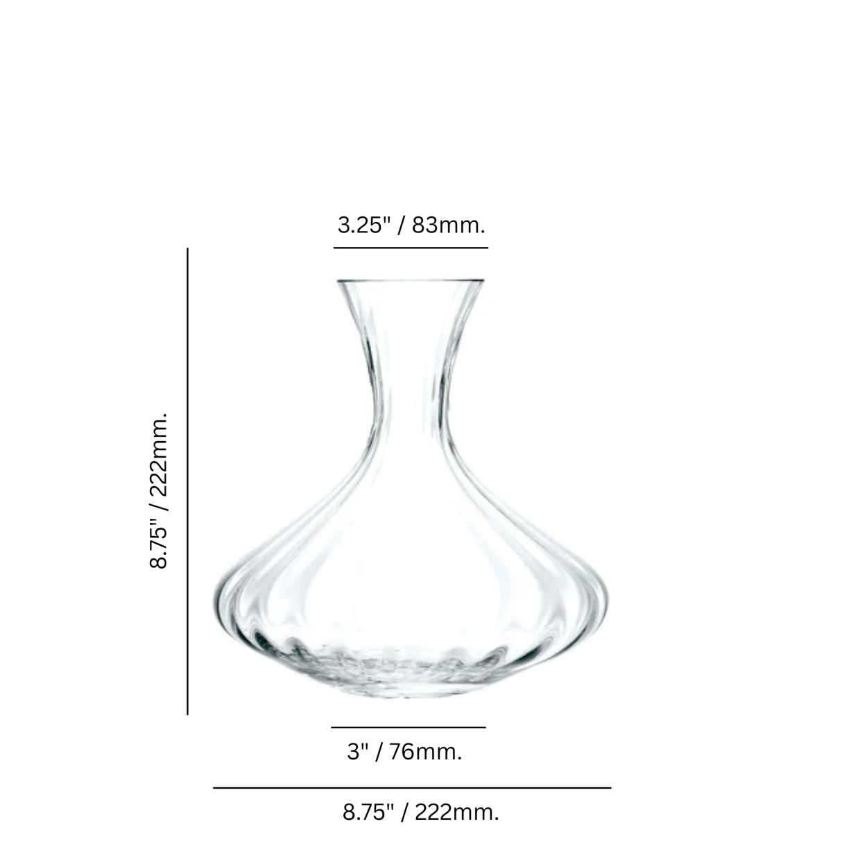 Allure 61 oz. Wine Decanter