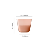 Noble Contrast 9 oz. Coral Tumbler