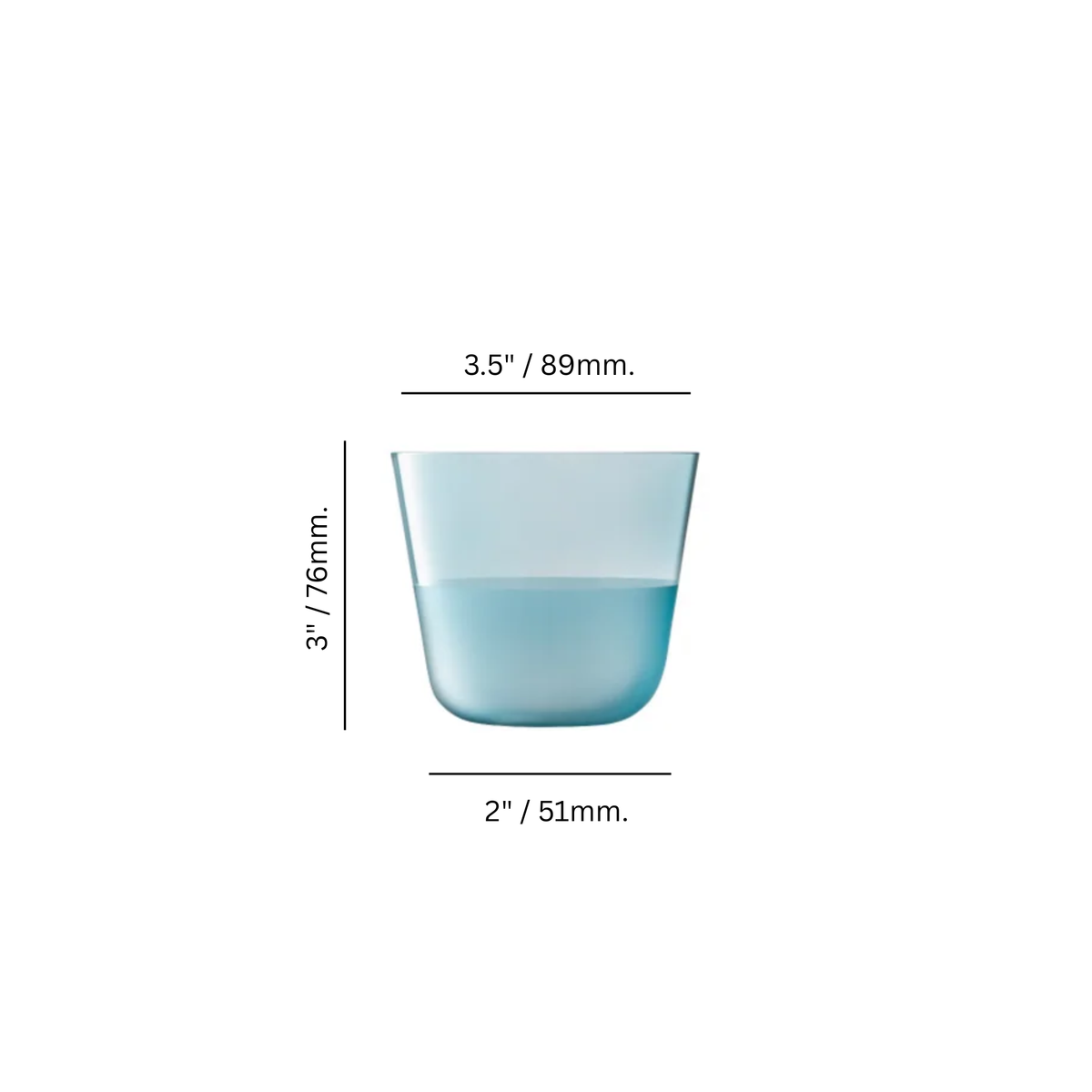 Noble Contrast 9 oz. Sky Tumbler